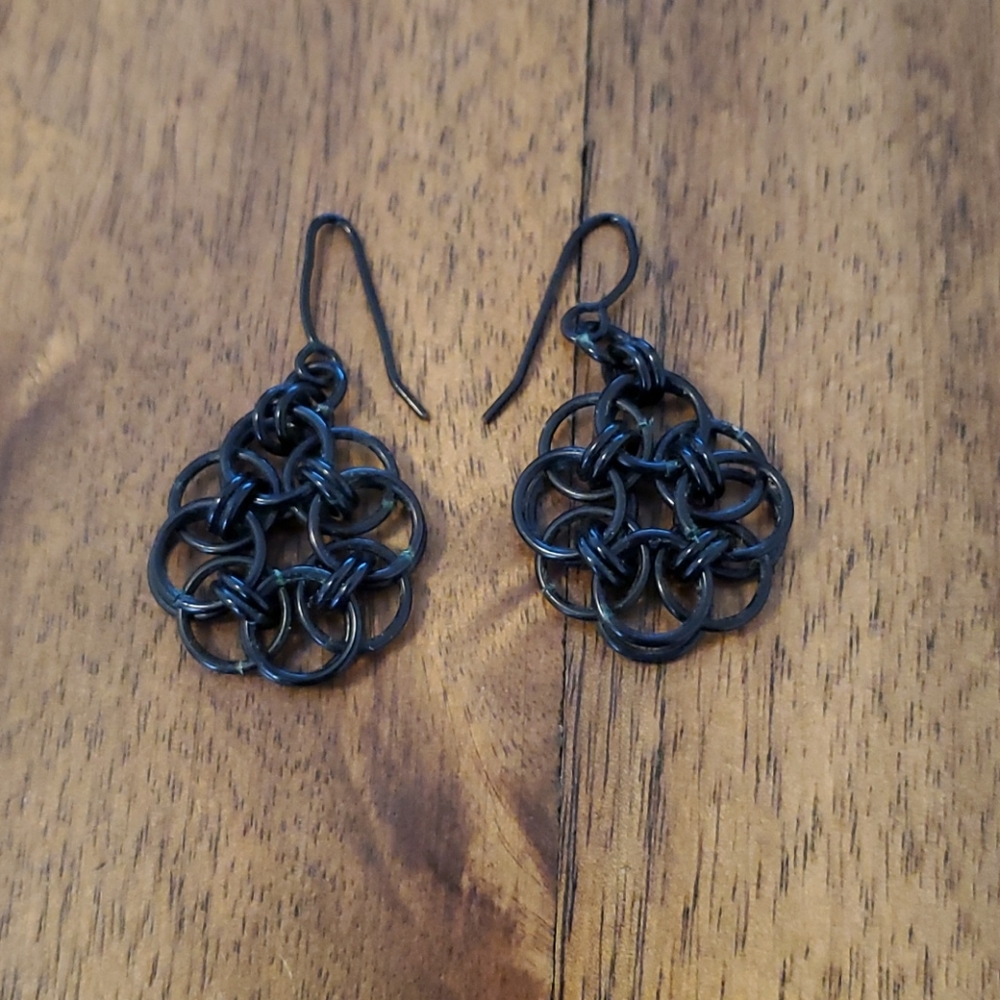 Black earrings